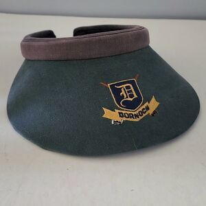 Dornoch cali-fame Los Angeles visor one size vintage golf green